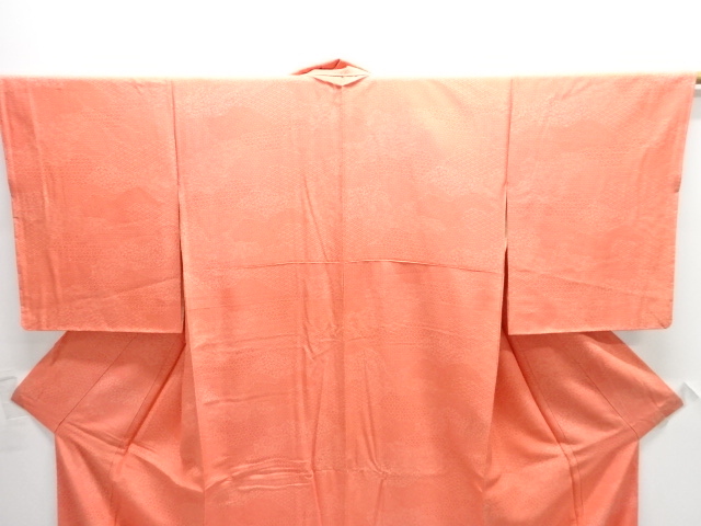  未使用品　雲に寄せ柄江戸小紋着物